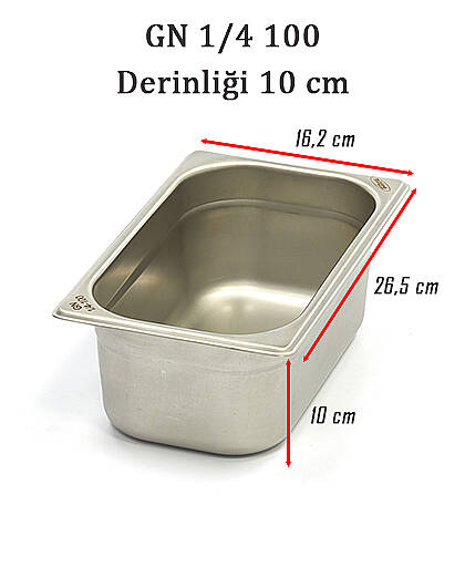 GASTRONOM KÜVET 1/4 100