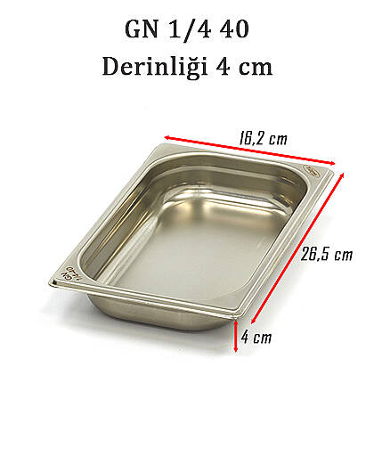 GASTRONOM KÜVET 1/4 40