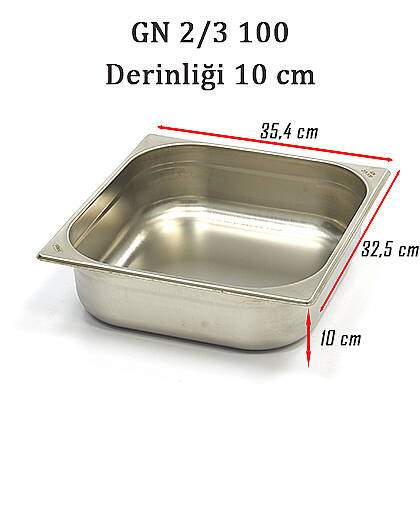 GASTRONOM KÜVET 2/3 100