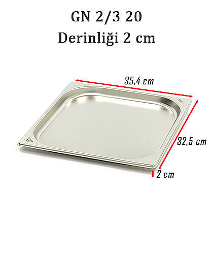 GASTRONOM KÜVET 2/3 20