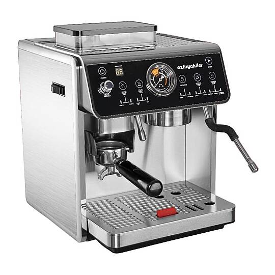 MİNİ BARİSTA ÇİFT KAZANLI ÖĞÜTÜCÜLÜ EV TİPİ ESPRESSO KAHVE MAKİNASI